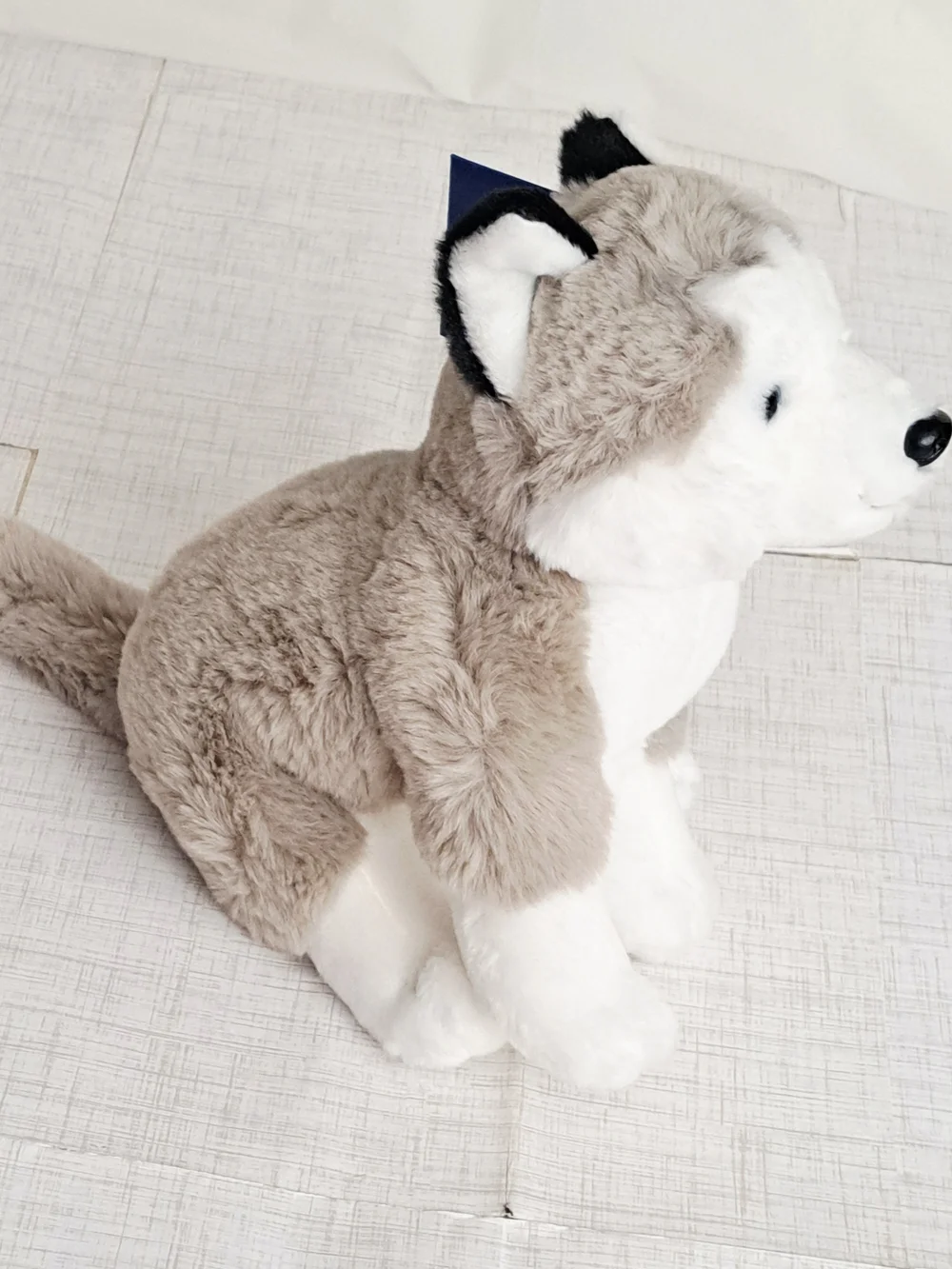 Hugs & Cuddles Rescue Center Husky Dog Toy - Gray & White Soft Chew Plush